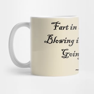 Fart in an Elevator - black Mug